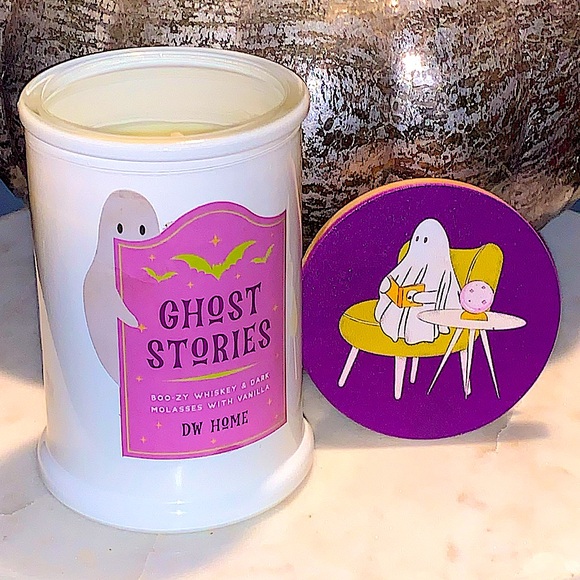 DW HOME CANDLE GHOST STORIES RICHLY SCENTED BOO-ZY WHISKY SWEET NEW 9.4 - Picture 2 of 6